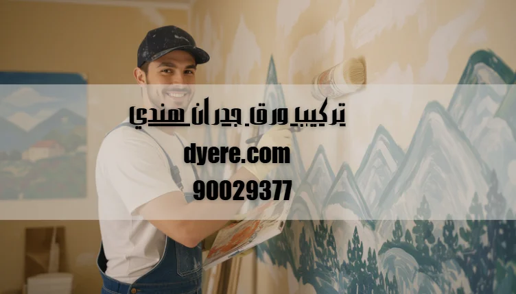 تركيب ورق جدران هندي